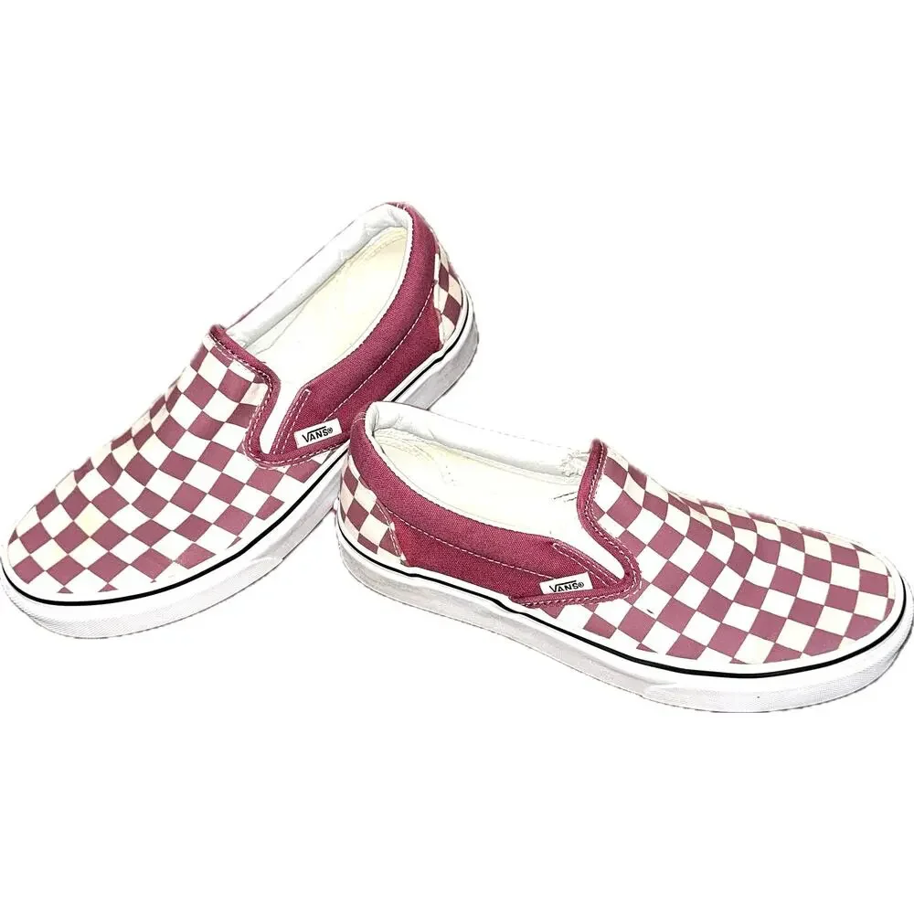 UEC Vans Classic Slip-On Checkered Shoe Unisex W8 M6.5